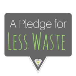 A Pledge for Less Waste